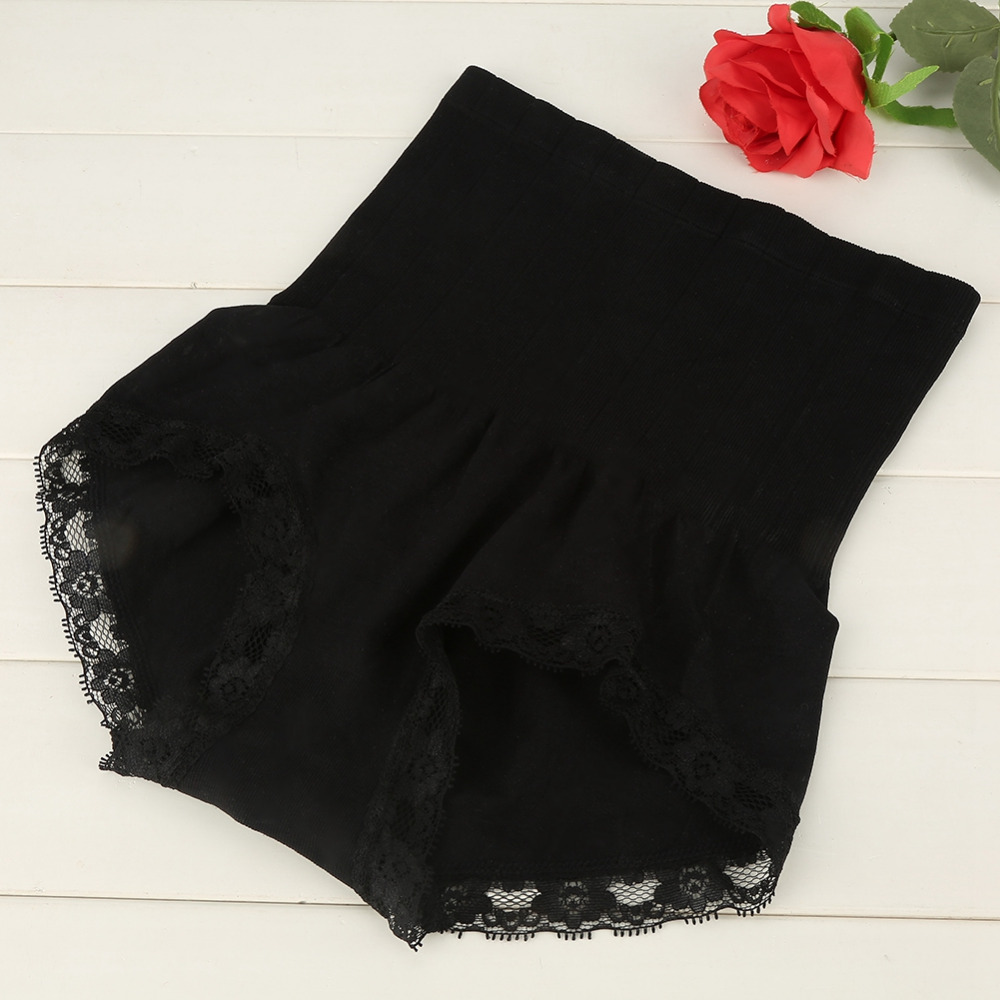 1Pc Shaping Tummy Bondage Corset High Waist Slimming Panty Waist Trainer Lace Pants Underwear