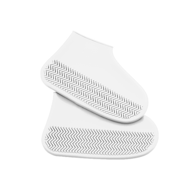 Waterproof Shoe Covers Silicone Material Unisex Shoes Protectors Rain Boots for Outdoor Rainy Days