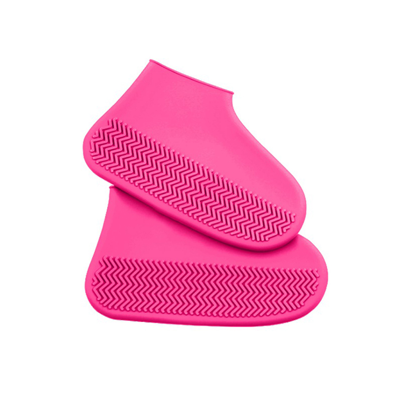 Waterproof Shoe Covers Silicone Material Unisex Shoes Protectors Rain Boots for Outdoor Rainy Days