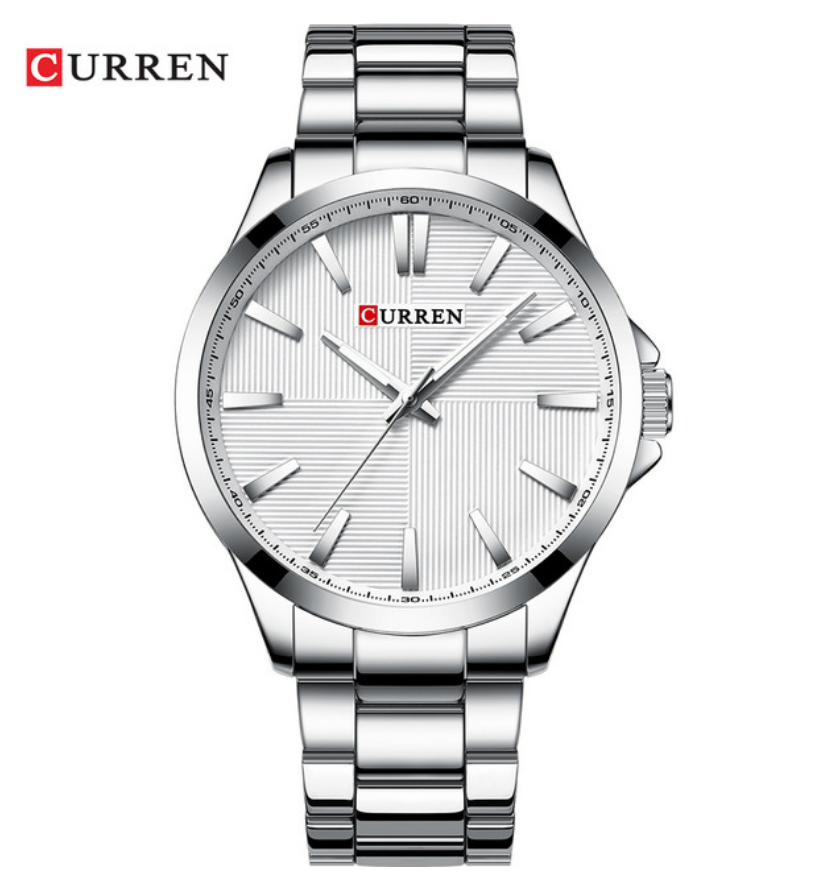 CURREN Men&apos;s Watches Men Fashion Watch Luxury Stainless Steel Band  Wristwatch Business Clock Sales