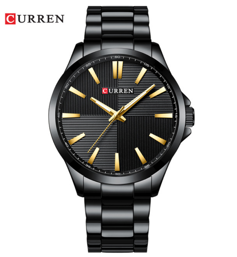 CURREN Men&apos;s Watches Men Fashion Watch Luxury Stainless Steel Band  Wristwatch Business Clock Sales