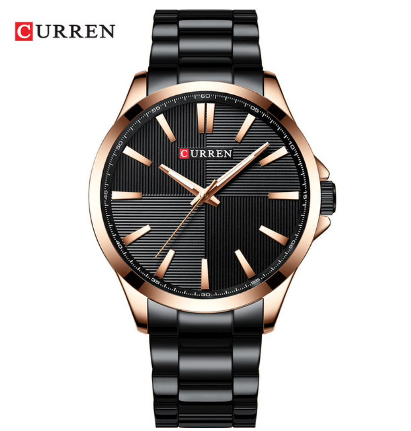 CURREN Men&apos;s Watches Men Fashion Watch Luxury Stainless Steel Band  Wristwatch Business Clock Sales