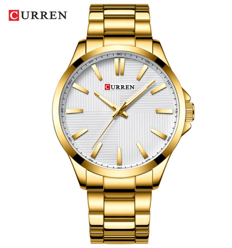 CURREN Men&apos;s Watches Men Fashion Watch Luxury Stainless Steel Band  Wristwatch Business Clock Sales