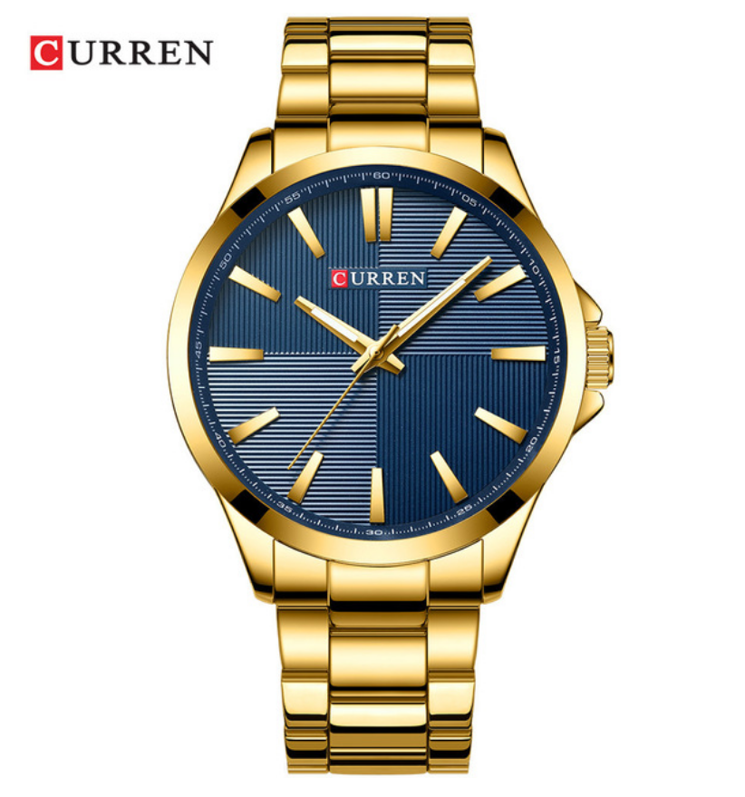 CURREN Men&apos;s Watches Men Fashion Watch Luxury Stainless Steel Band  Wristwatch Business Clock Sales