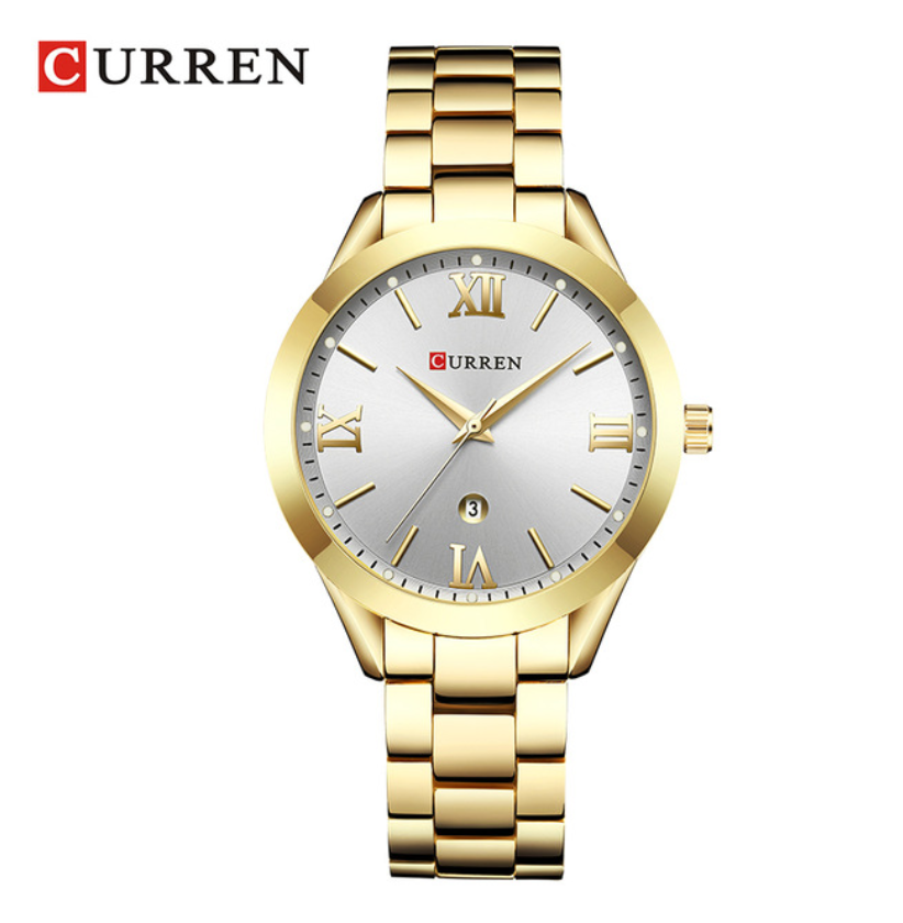 CURREN Gold Watch Women Watches Steel Women Bracelet Watches Female Clock Sales