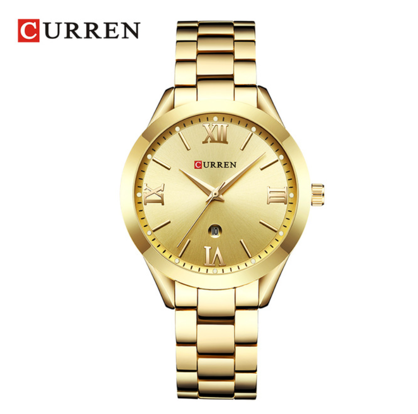 CURREN Gold Watch Women Watches Steel Women Bracelet Watches Female Clock Sales
