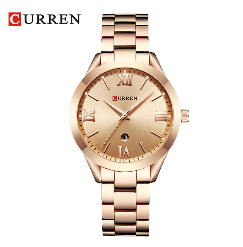 CURREN Gold Watch Women Watches Steel Women Bracelet Watches Female Clock Sales
