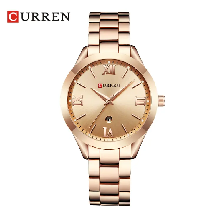 CURREN Gold Watch Women Watches Steel Women Bracelet Watches Female Clock Sales