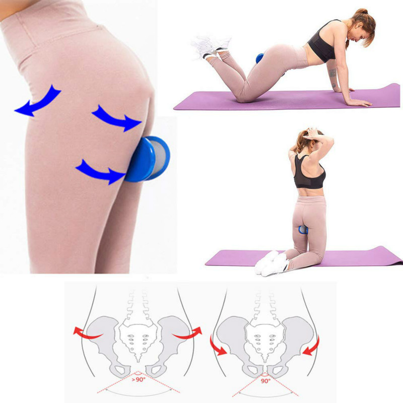 Hip Trainer Pelvic Floor Muscle Inner Thigh Buttocks Exerciser Bodybuilding Bladder Control Device Postpartum Recovery