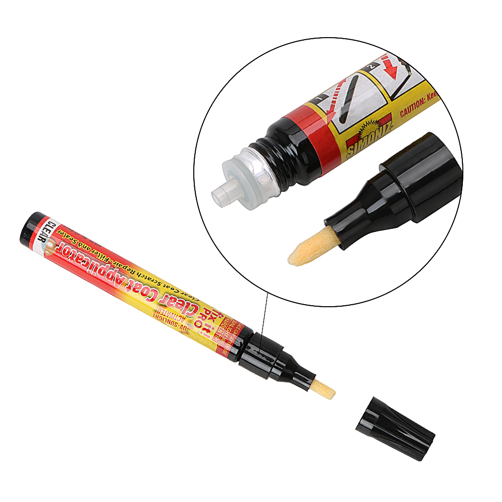 Car Painting Pen Fix It PRO Clear Coat Application For Car Scratch Repair Remover Filler Sealer