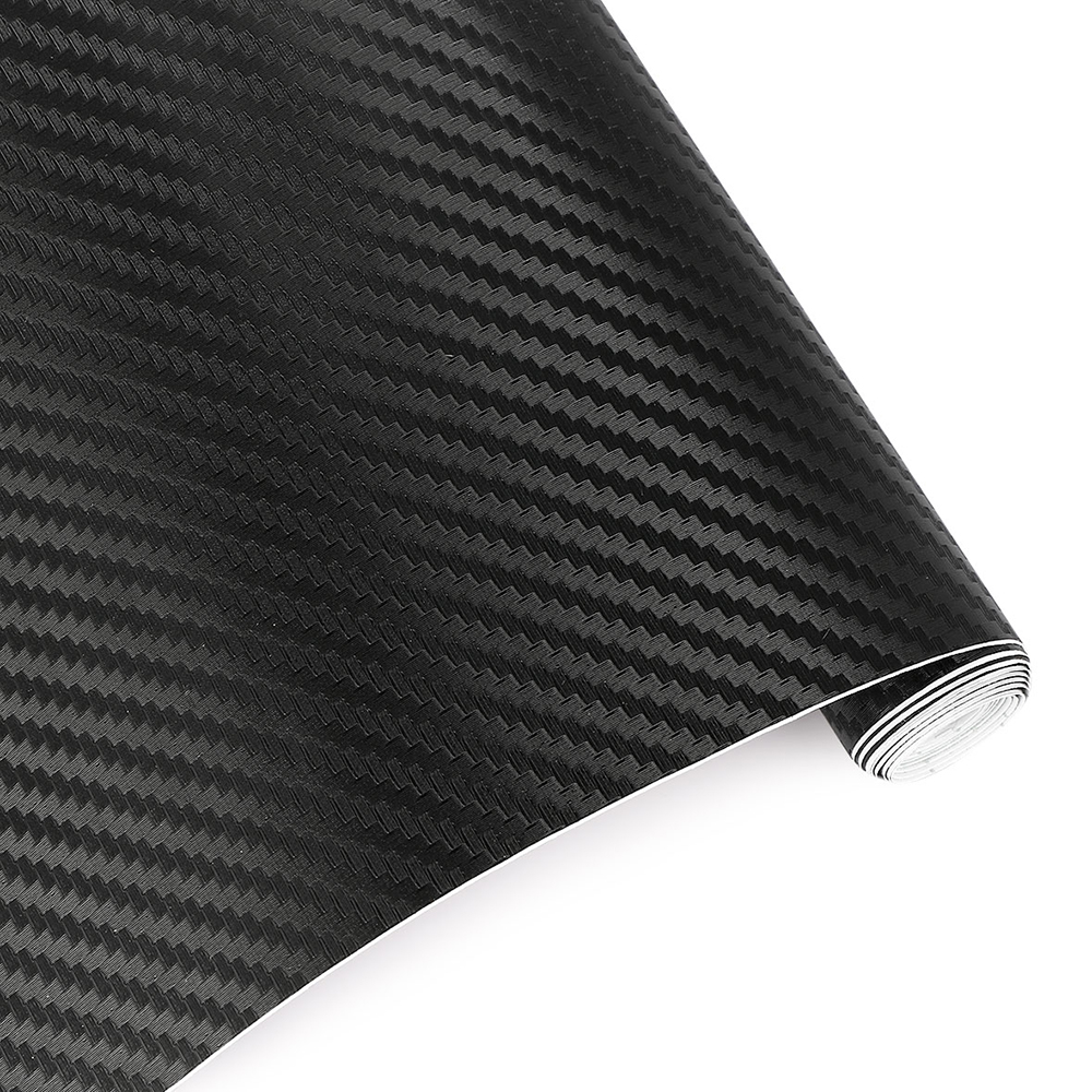 30cmx127cm 3D Carbon Fiber Vinyl Car Wrap Sheet Roll Film Car stickers and Decals Motorcycle Car