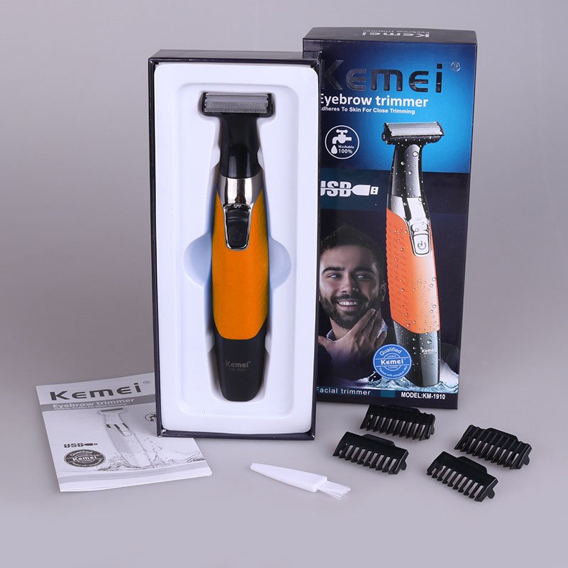 Kemei Rechargeable Electric Shaver Beard Shaver Electric Razor Body Trimmer Shaving Machine