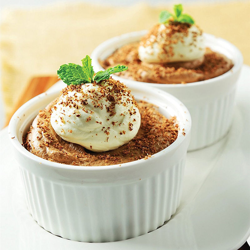 New Ceramic Ramekins Porcelain Souffle Cups Porcelaine Ramekins Pudding Mold Muffin Baking Cup