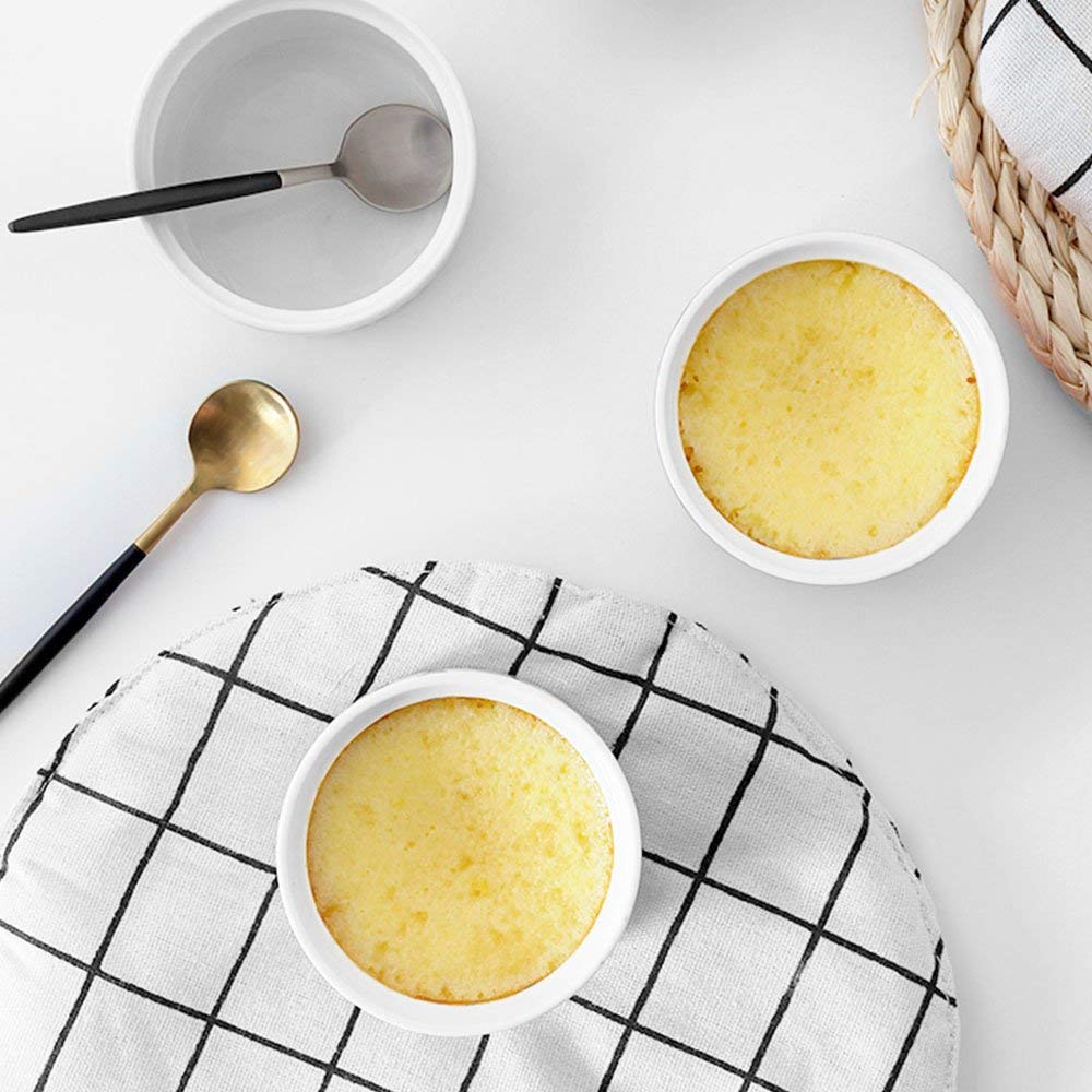 New Ceramic Ramekins Porcelain Souffle Cups Porcelaine Ramekins Pudding Mold Muffin Baking Cup