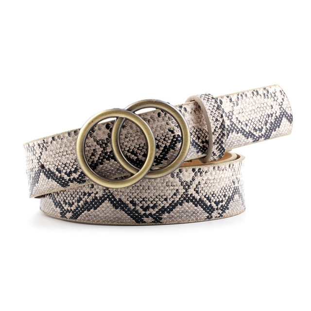 New Fashion Round Buckle Belts Women Casual Belt Ladies Jeans With Dress Belt For Trousers