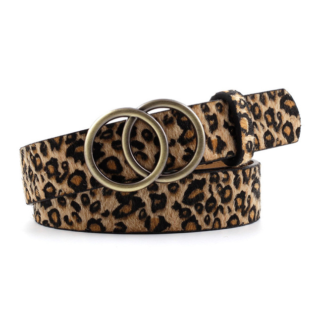 New Fashion Round Buckle Belts Women Casual Belt Ladies Jeans With Dress Belt For Trousers