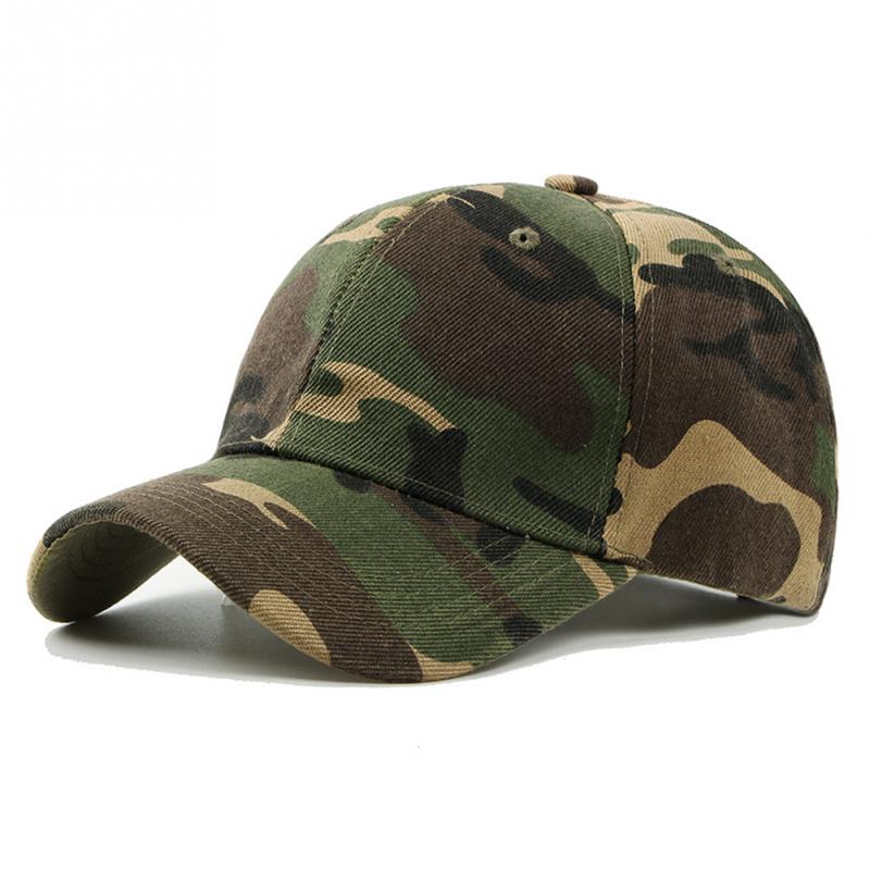 New Fashion Adjustable Unisex Army Camouflage Camo Caps Casquette Hat Baseball Caps Men Women Hats