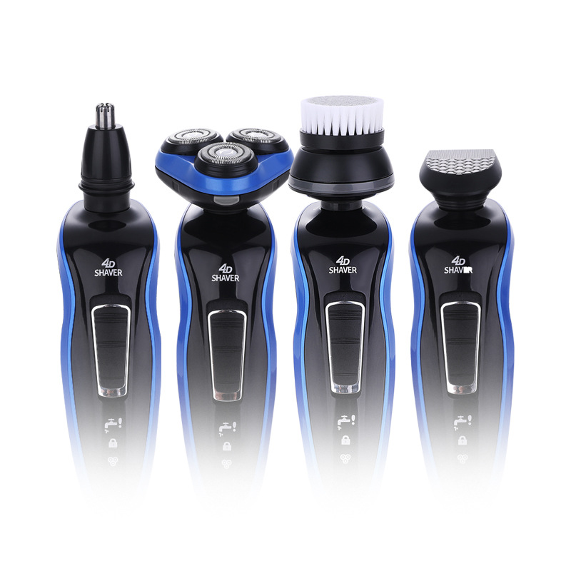 4 In 1 Electric Shaver Whole Body Washable Shaving Machine Beard Trimmer Electric Shaver