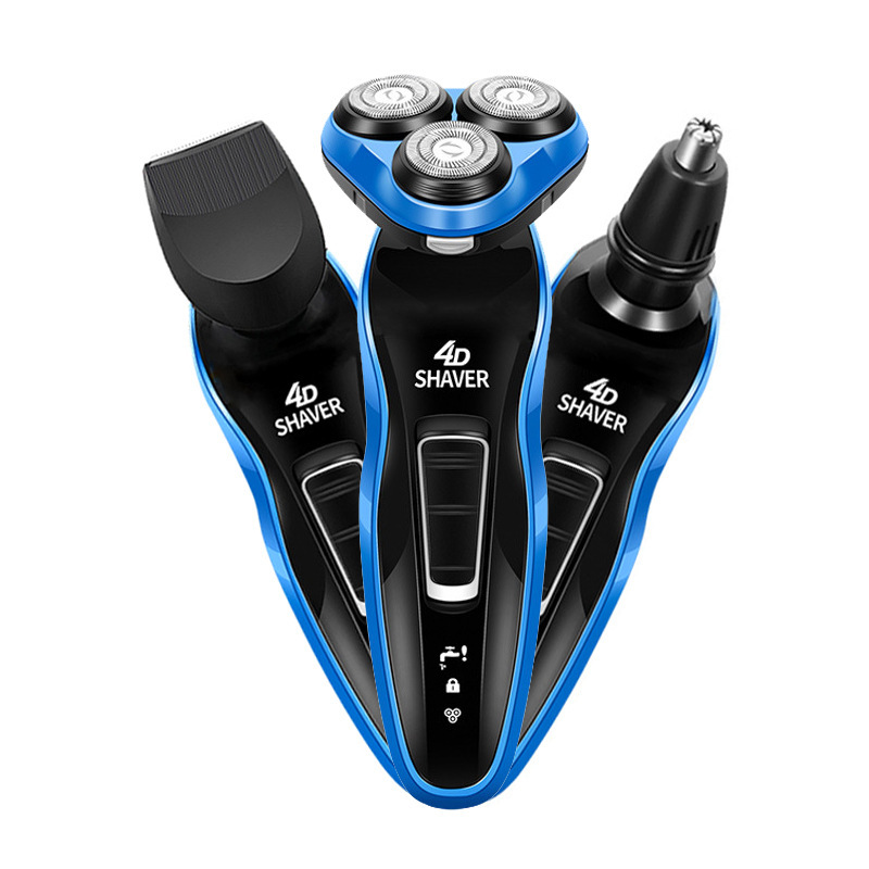 4 In 1 Electric Shaver Whole Body Washable Shaving Machine Beard Trimmer Electric Shaver