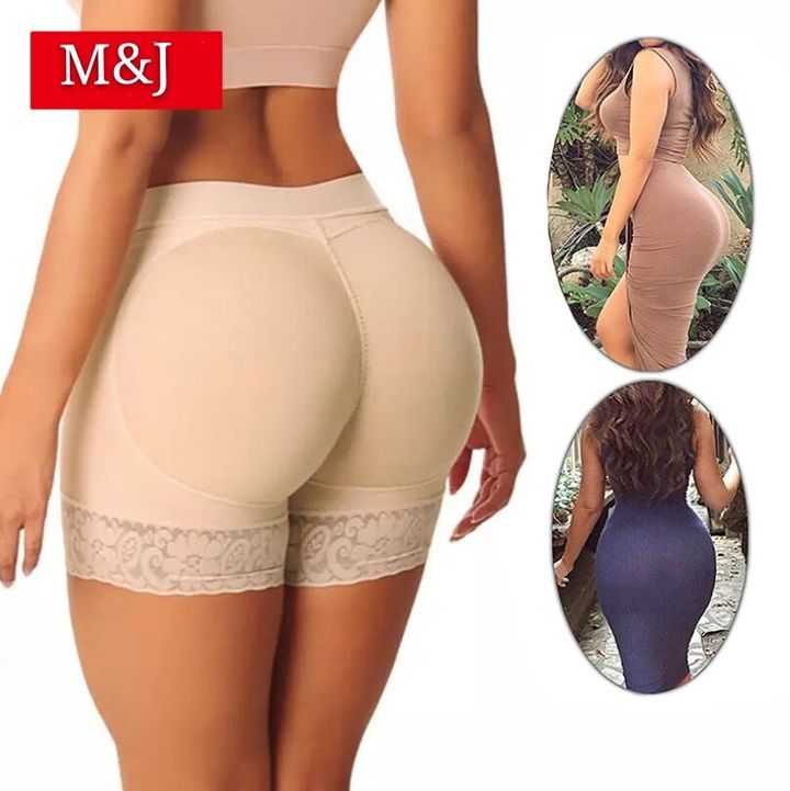 CXZD Women Shaper Padded Butt Lifter Panty Butt Hip Enhancer Fake Ass body  Mid Waist Shaping