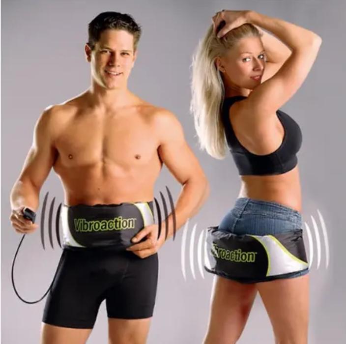 Vibrating Body Wrap Electric Slimming Massager Belt Vibroaction Waist Massage Weight Loss Tools