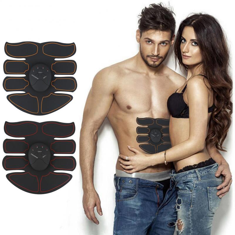 Smart EMS Muscle Trainer Electric Muscle Stimulator Abdominal Vibrating Fitness Slimming Massager