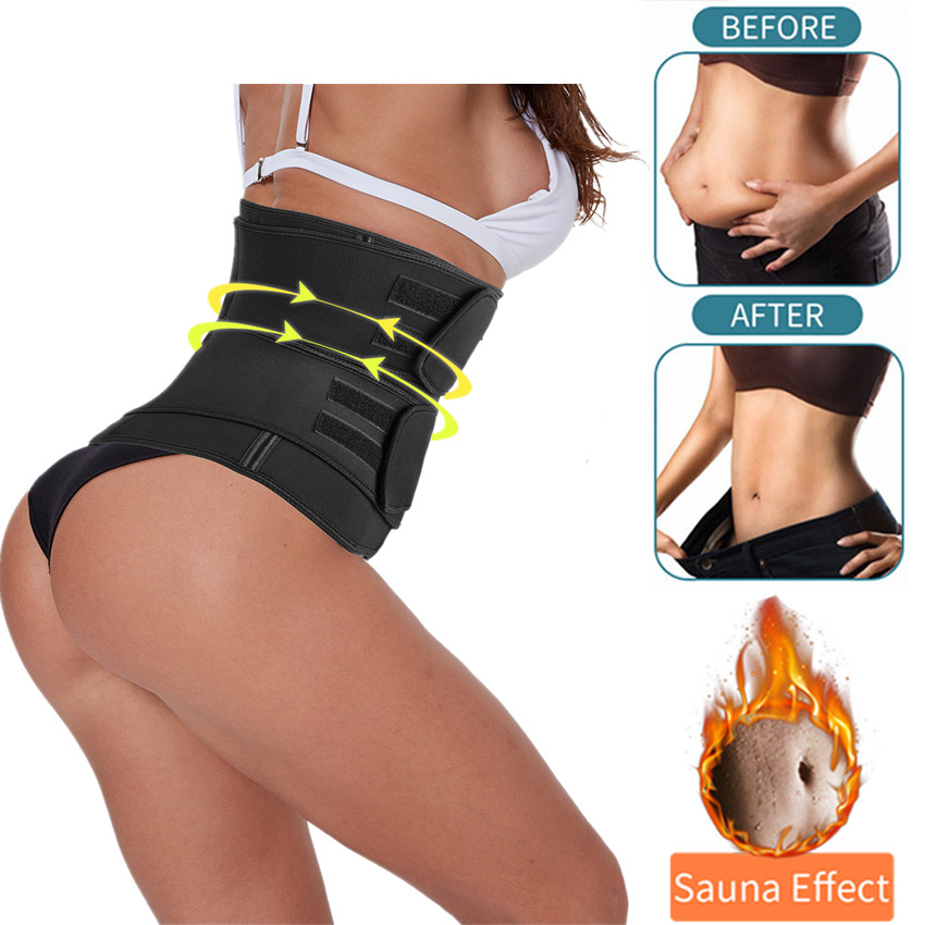 Waist Trainer Neoprene Sweat Shapewear Body Shaper Women Slimming Belly Shaper Workout Belt Corset