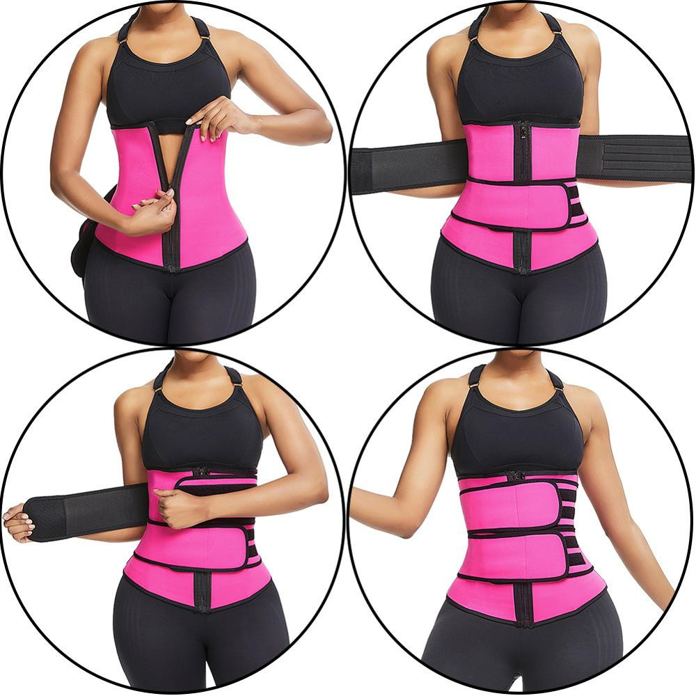 Waist Trainer Neoprene Sweat Shapewear Body Shaper Women Slimming Belly Shaper Workout Belt Corset