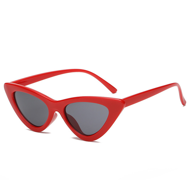 New Vintage Cateye Sunglasses Women Sexy Retro Small Cat Eye Sun Glasses Brand Designer Eyewear