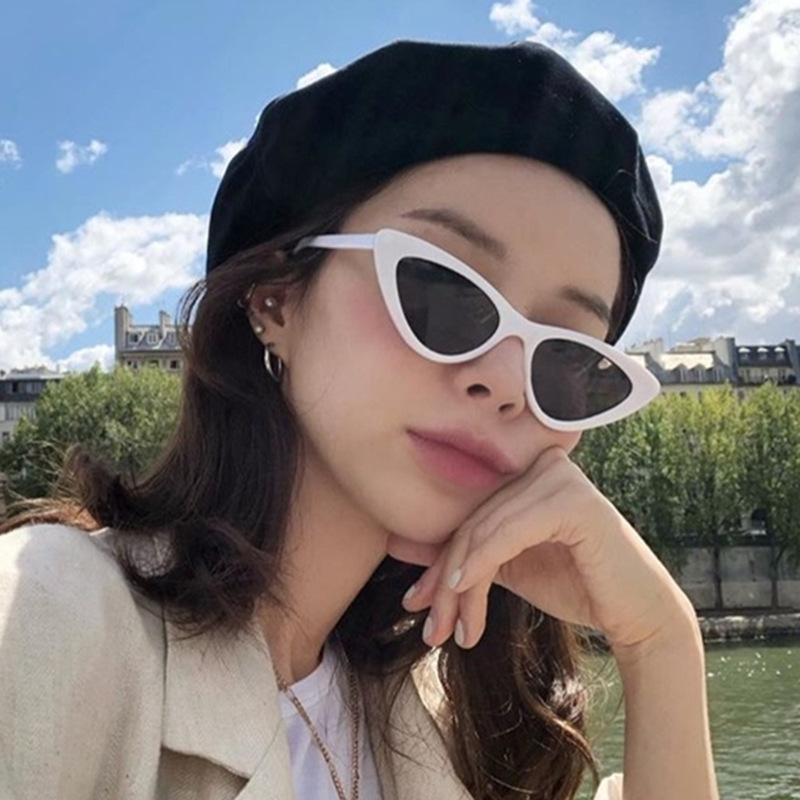 New Vintage Cateye Sunglasses Women Sexy Retro Small Cat Eye Sun Glasses Brand Designer Eyewear