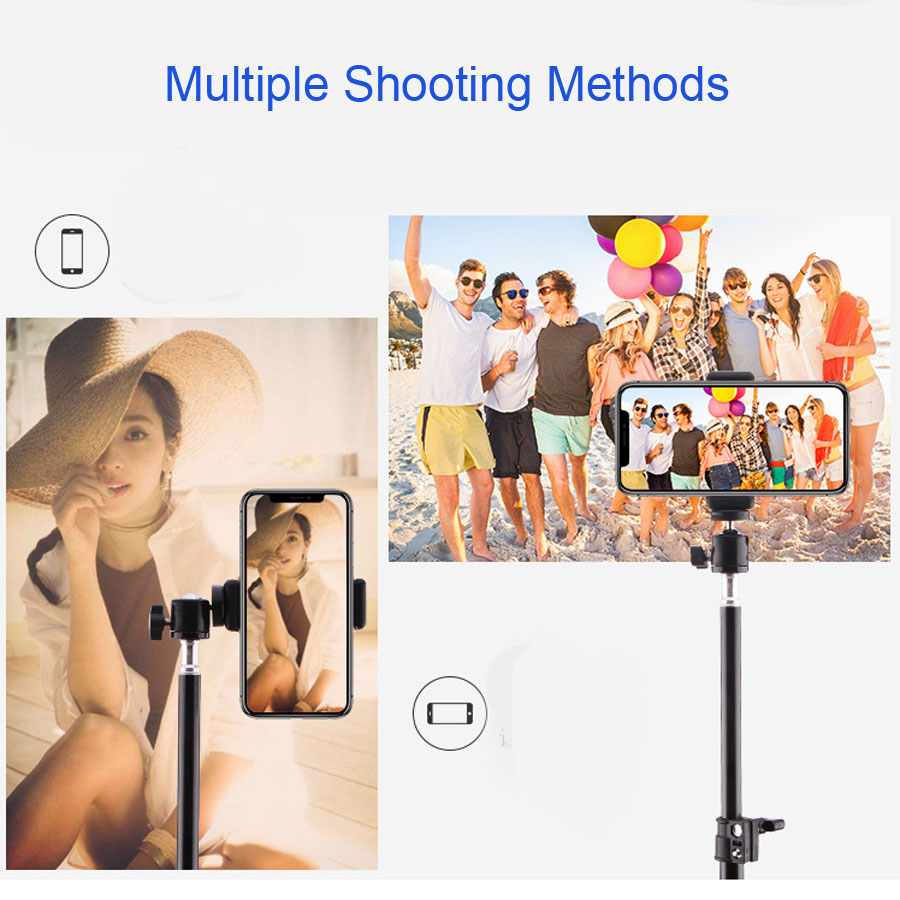 New Table Floor Tripod For Phones Holder Metal Tripod Stands Photo Video Tools Photography