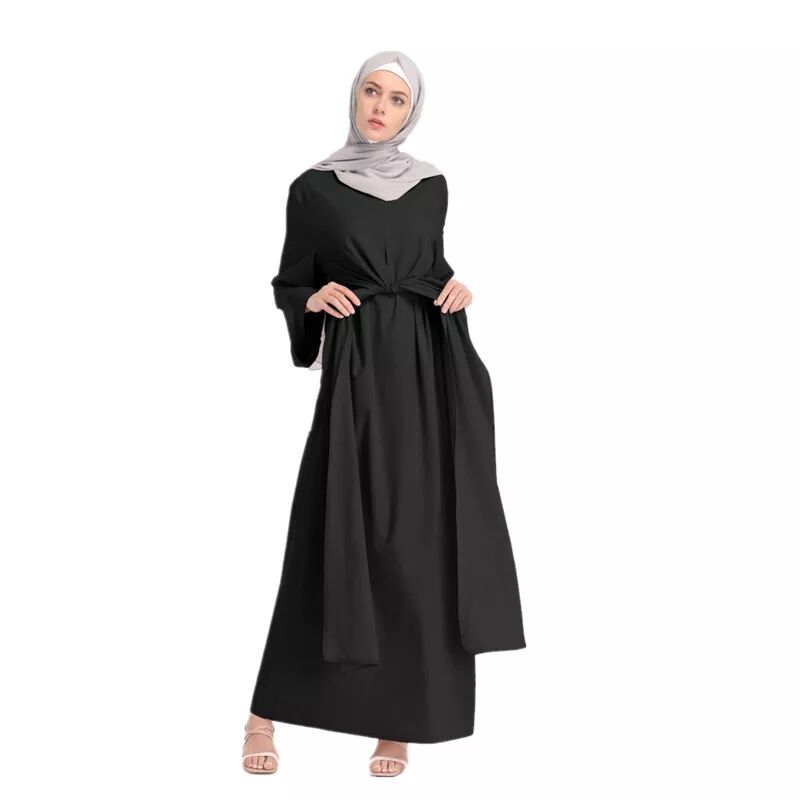 Fahion Muslim Dresses Islamic Abaya Dubai Dress Muslim Kaftan Robe Plus Size Long Abaya