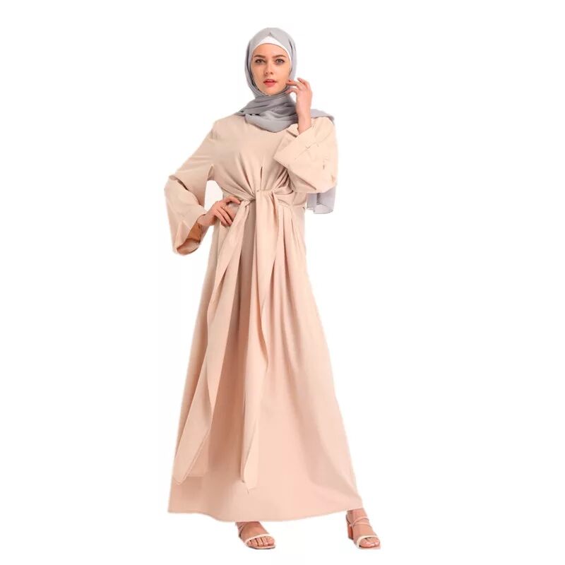 Fahion Muslim Dresses Islamic Abaya Dubai Dress Muslim Kaftan Robe Plus Size Long Abaya