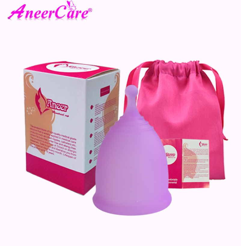 Feminine Hygiene Menstrual Cup Medical Grade Silicone Copo Menstrual Medica Reusable Menstrual Cup