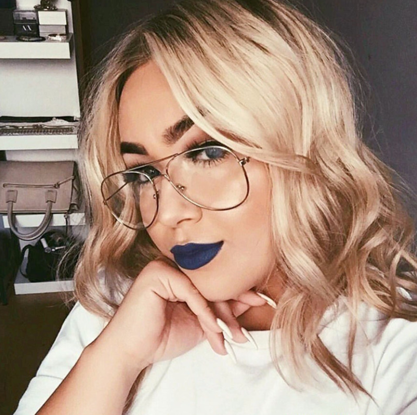 New Clear Glasses Eyeglasses Metal Eyewear Women Men Spectacle Frames Optical Glasses Men Frame Gift
