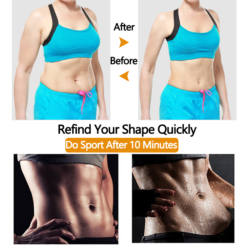 Original Sweat Sauna Shaper Waist Trainer Women Vest Corset Slimming Weight Loss Sports Tank Top