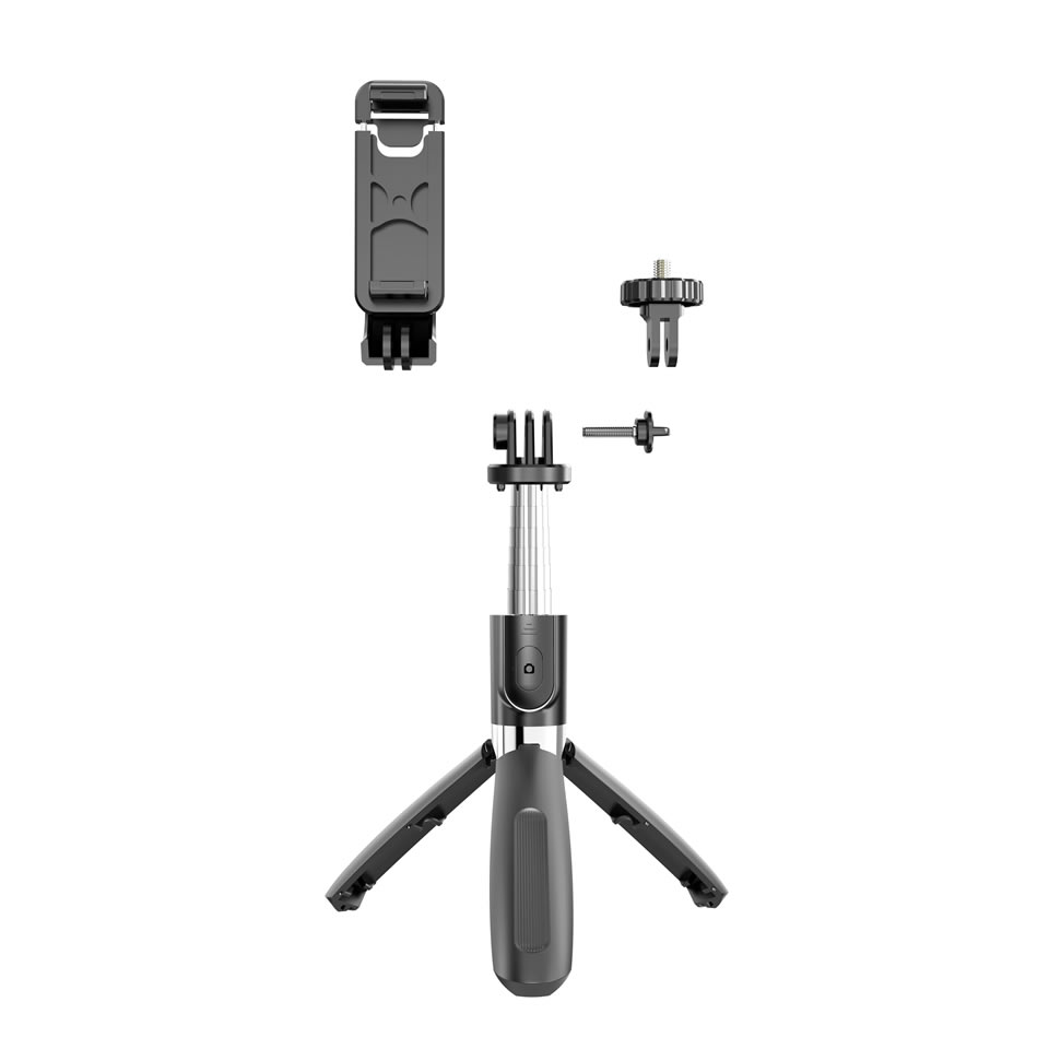 4 In1 Wireless Bluetooth Selfie Stick Tripod Foldable Tripod Monopods Phones for Gopro Sports Camera