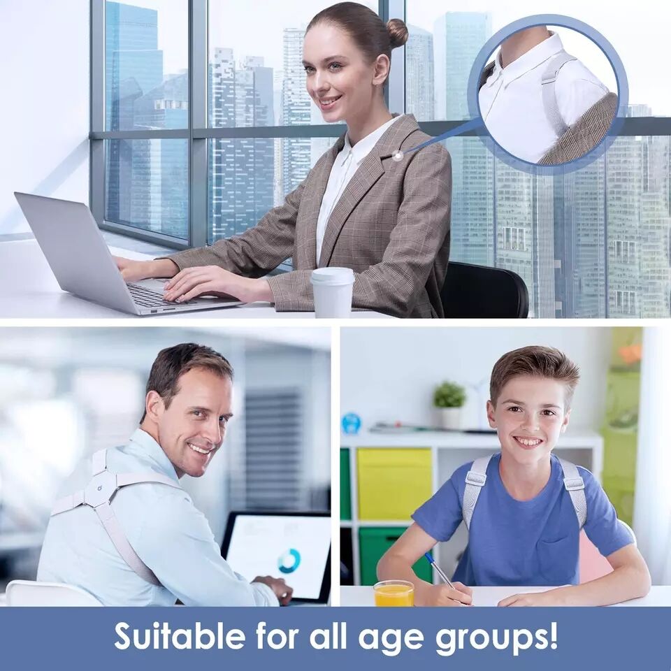 Intelligent Adjustable Back Posture Corrector Smart Posture Trainer Upper Back Posture Correction