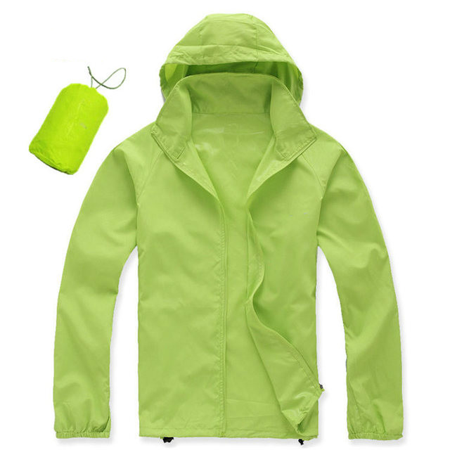 New Men Women Quick Dry Hiking Jackets Waterproof Sun Protective Outdoor Sports Coats Windbreaker