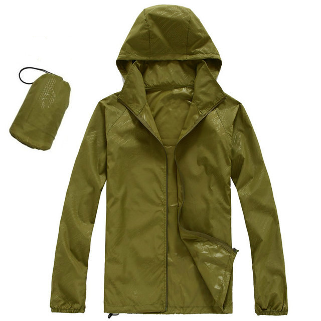 New Men Women Quick Dry Hiking Jackets Waterproof Sun Protective Outdoor Sports Coats Windbreaker