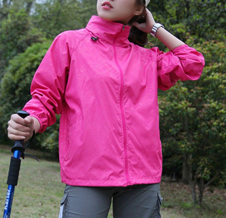 New Men Women Quick Dry Hiking Jackets Waterproof Sun Protective Outdoor Sports Coats Windbreaker