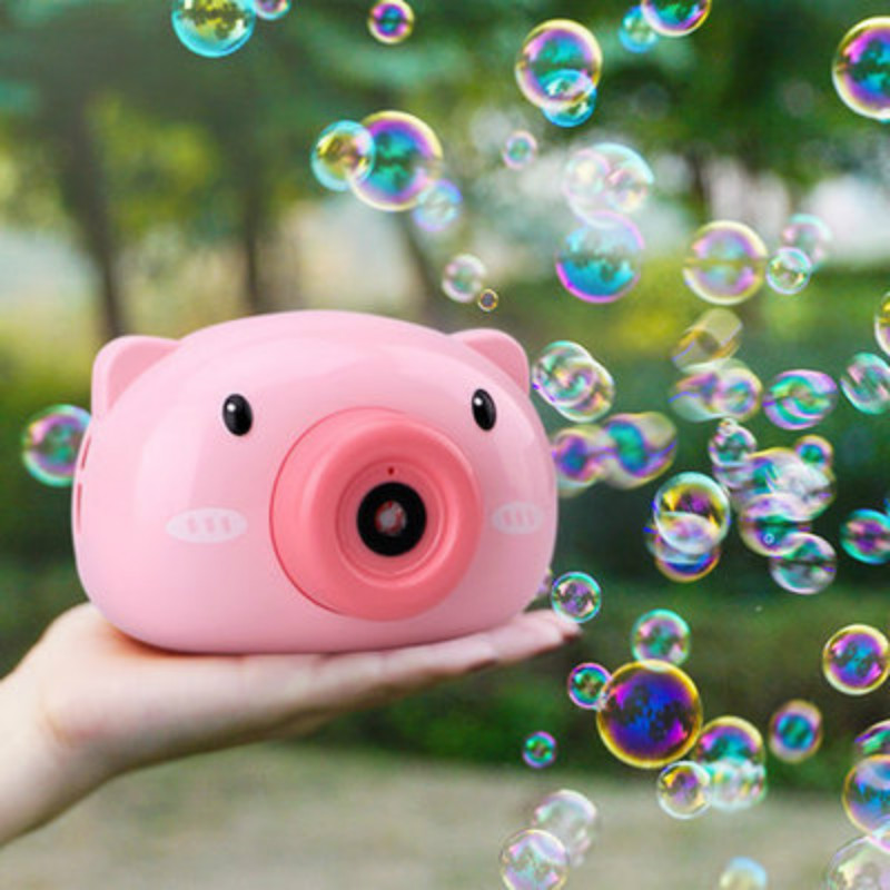 Hot Bubble Machine Automatic Kids Toys Bubble Camera Machine Bubble Musical Toys Kids Gifts