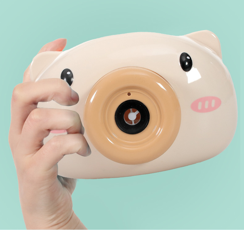 Hot Bubble Machine Automatic Kids Toys Bubble Camera Machine Bubble Musical Toys Kids Gifts
