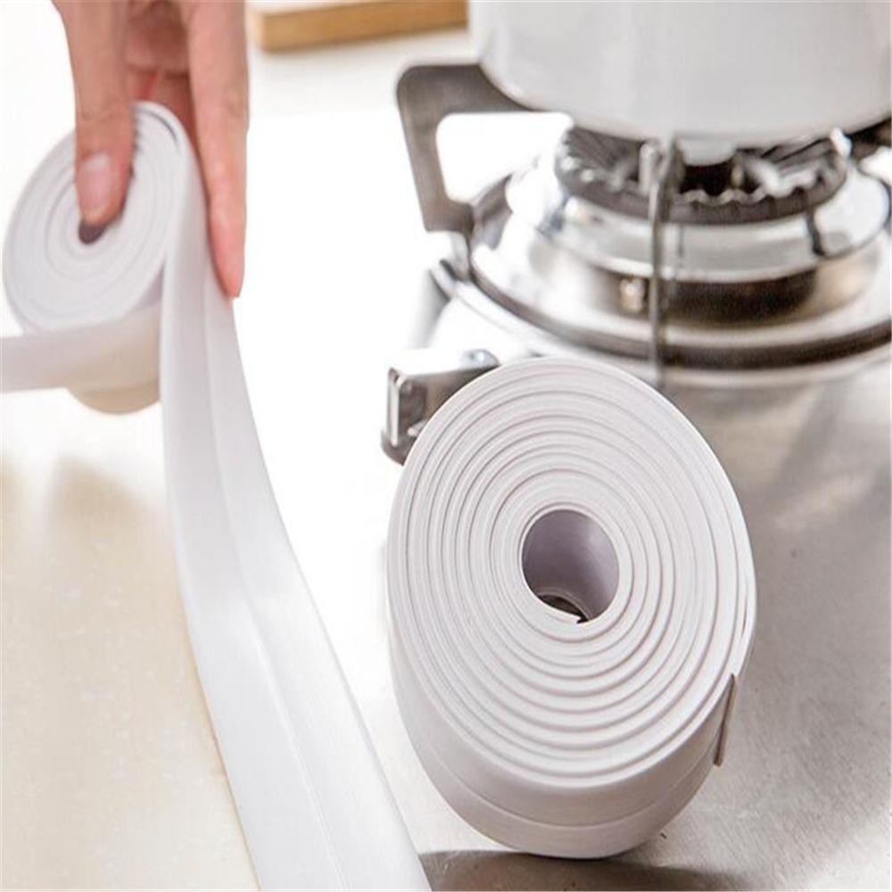 3.2M Bathroom Shower Sink Bath Sealing Strip Tap Self adhesive Waterproof Wall Sticker For Kitchen