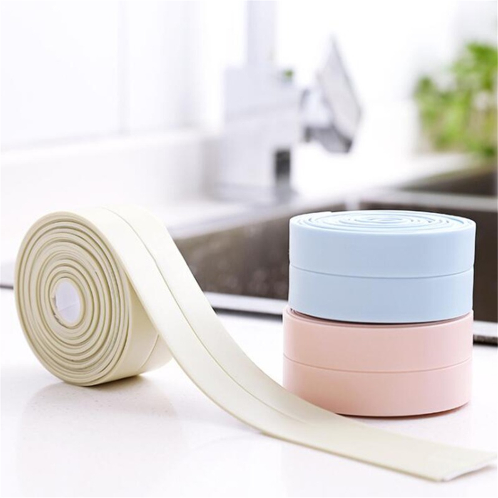 3.2M Bathroom Shower Sink Bath Sealing Strip Tap Self adhesive Waterproof Wall Sticker For Kitchen