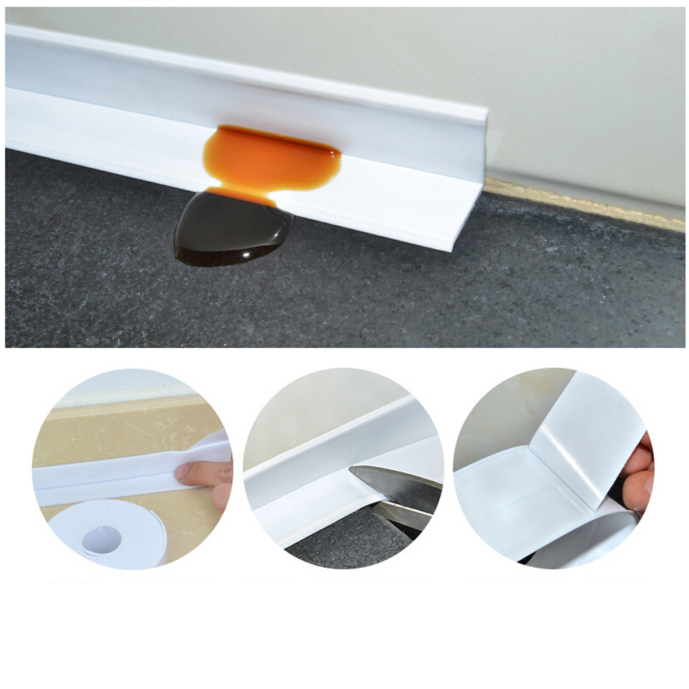 3.2M Bathroom Shower Sink Bath Sealing Strip Tap Self adhesive Waterproof Wall Sticker For Kitchen