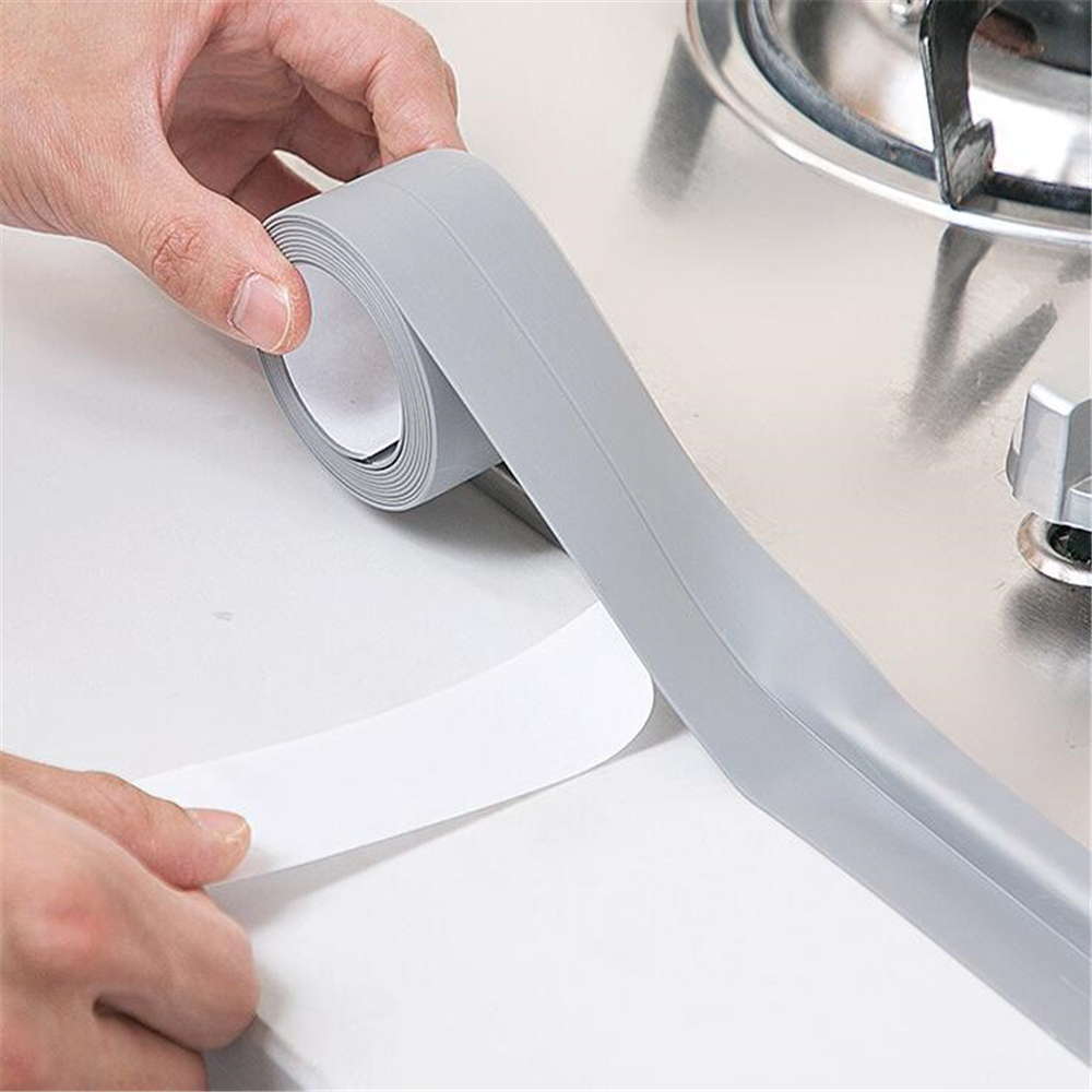 3.2M Bathroom Shower Sink Bath Sealing Strip Tap Self adhesive Waterproof Wall Sticker For Kitchen