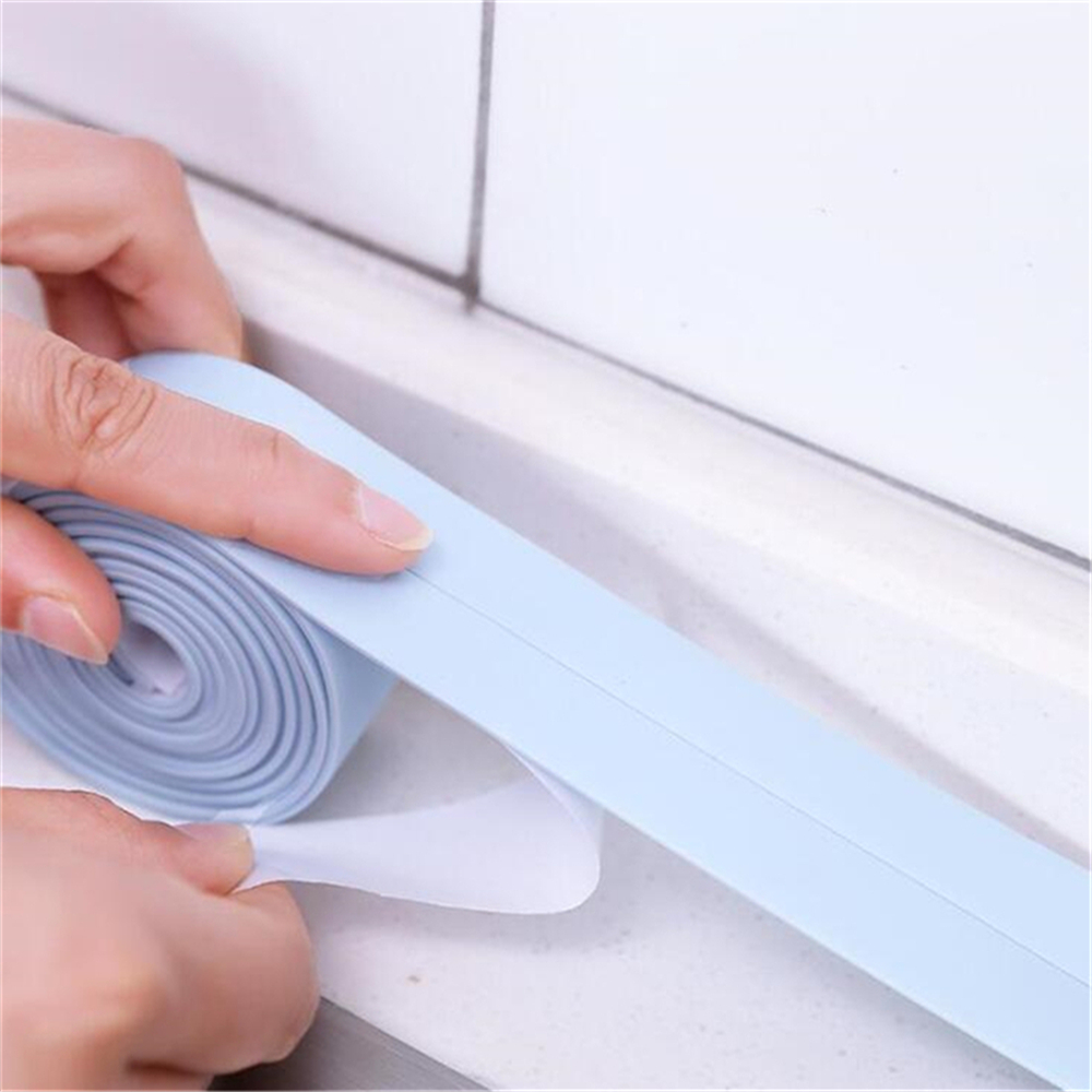 3.2M Bathroom Shower Sink Bath Sealing Strip Tap Self adhesive Waterproof Wall Sticker For Kitchen