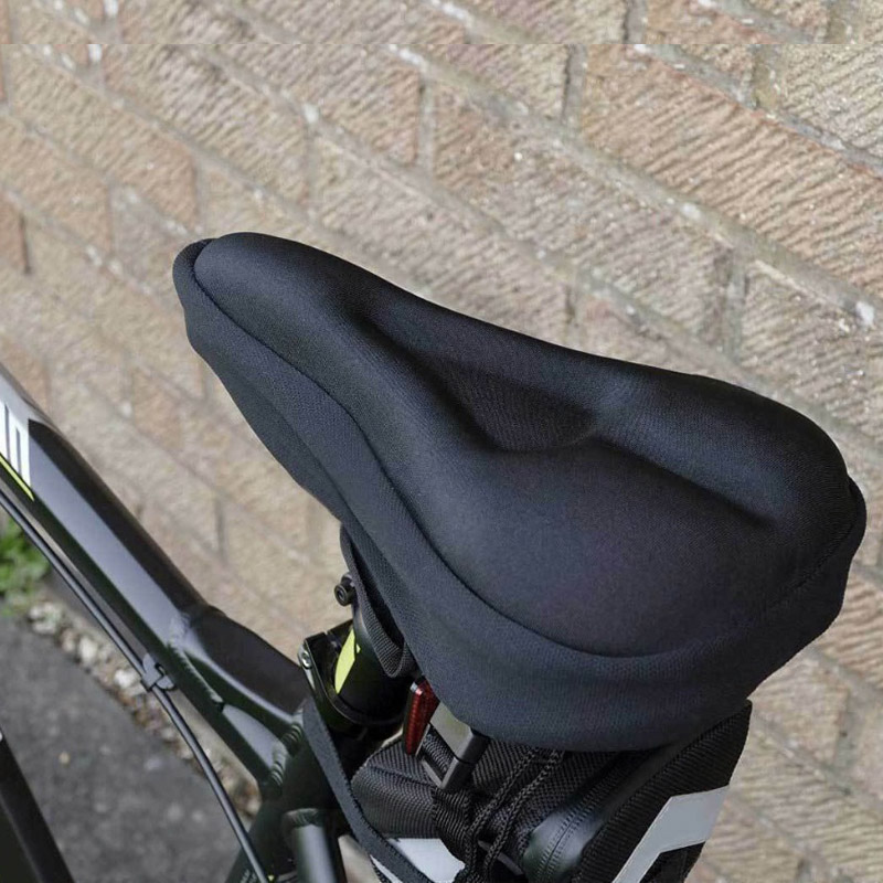 3D Soft Thickened Bicycle Seat Breathable Bicycle Saddle Seat Cover Foam Seat Cycling Pad Cover