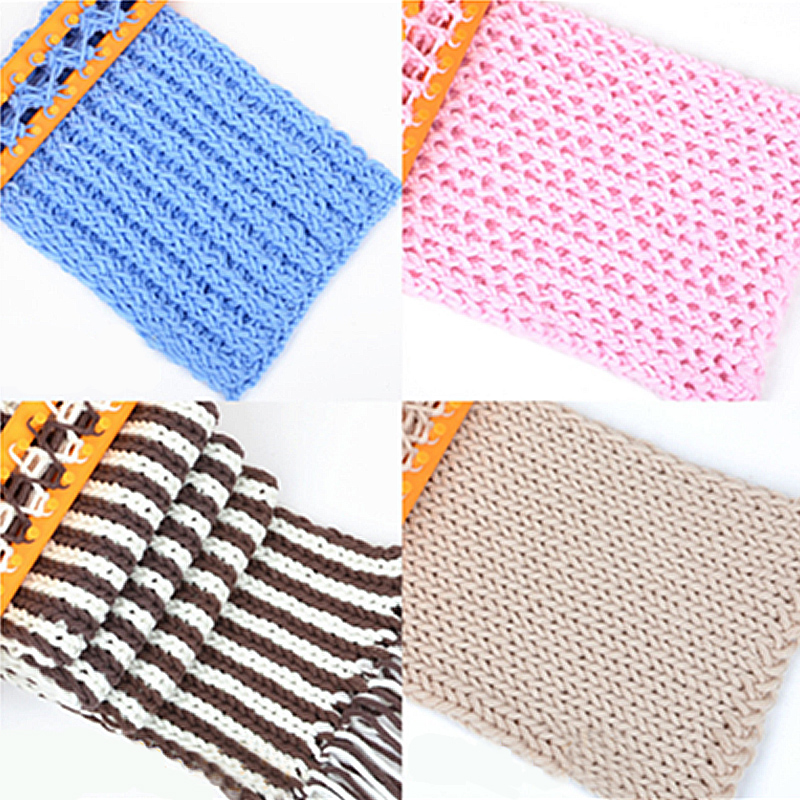 DIY Knitting Tool Set Round Knitter Looms  Needle Sock Scarf Hat Maker Weave Loom Craft Sewing Tool